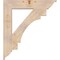 Ekena Millwork Merced Traditional Smooth Bracket, Douglas Fir, 5 1/2"W x 34"D x 38"H BKT06X34X38MRC01SDF - alternate 4